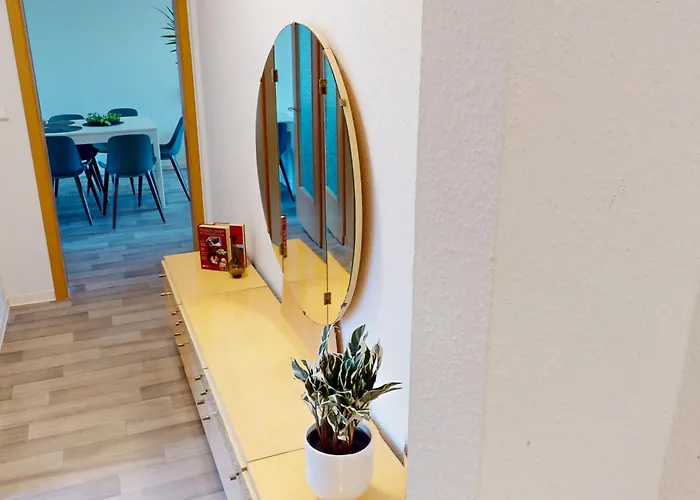 Апартаменты Moderner Plattenbaucharme Mit Wlan